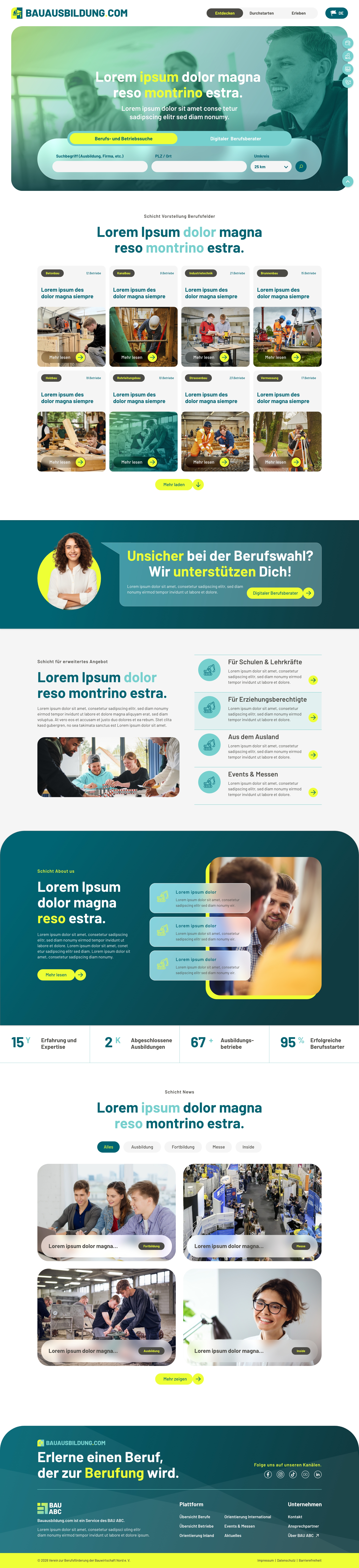 Bauausbildung