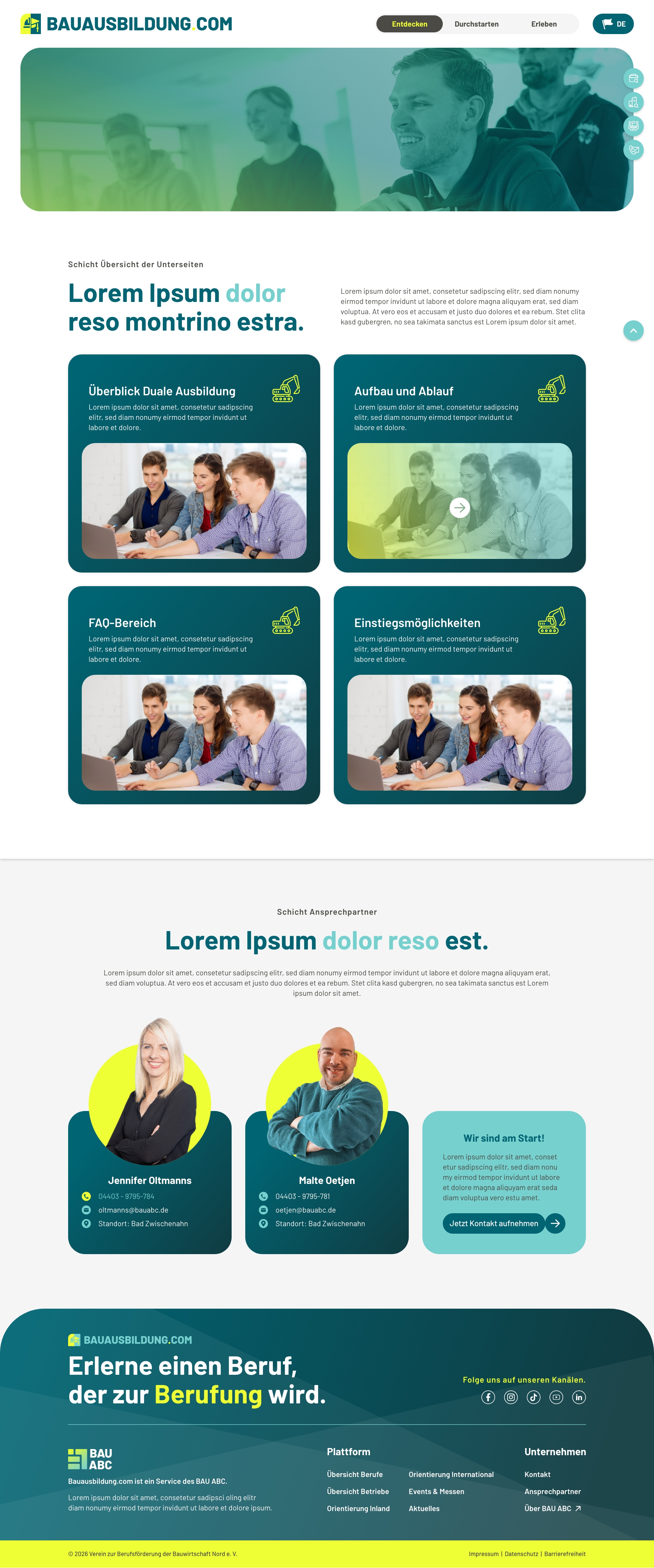Bauausbildung